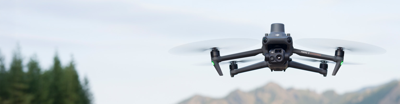DJI Enterprise Thermal Imaging Drones Homepage Banner Image Web – Night Master