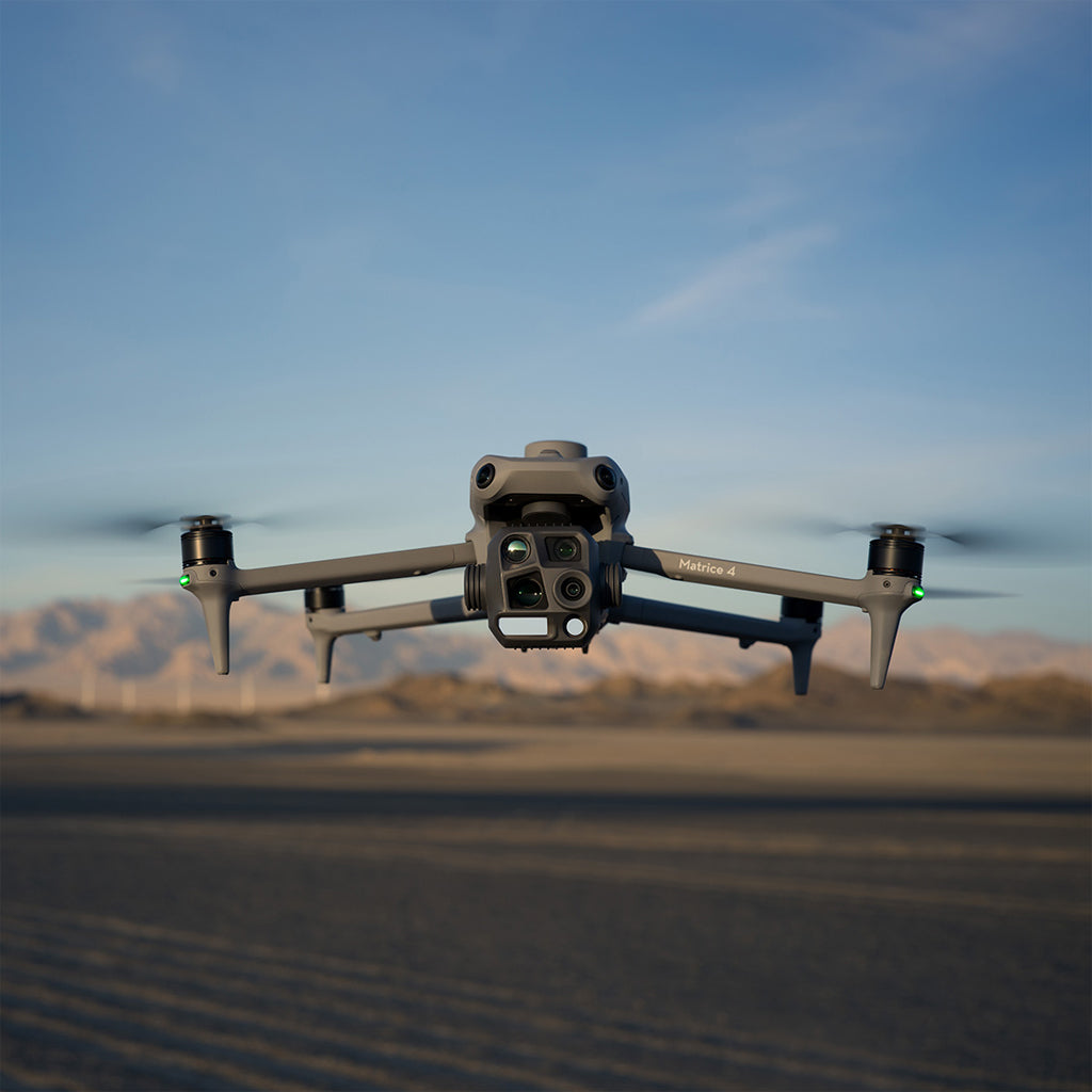 Lifestyle Image of DJI Matrice 4T Thermal Drone with AA SPP 1Y - Night Master