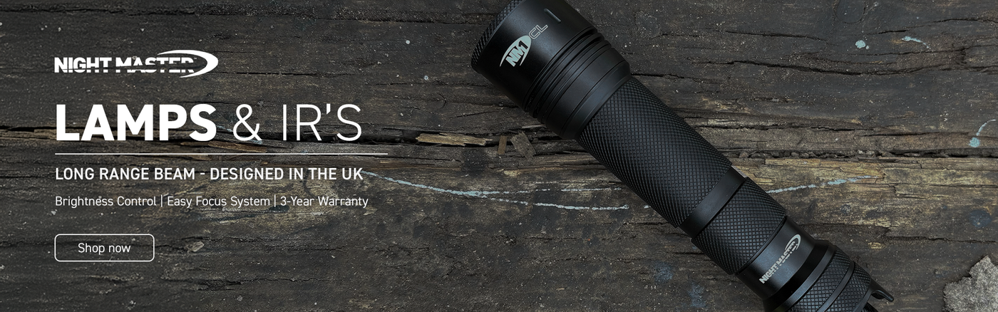 Night Master Long Range Lamps & IR Illuminators Web Slider Image