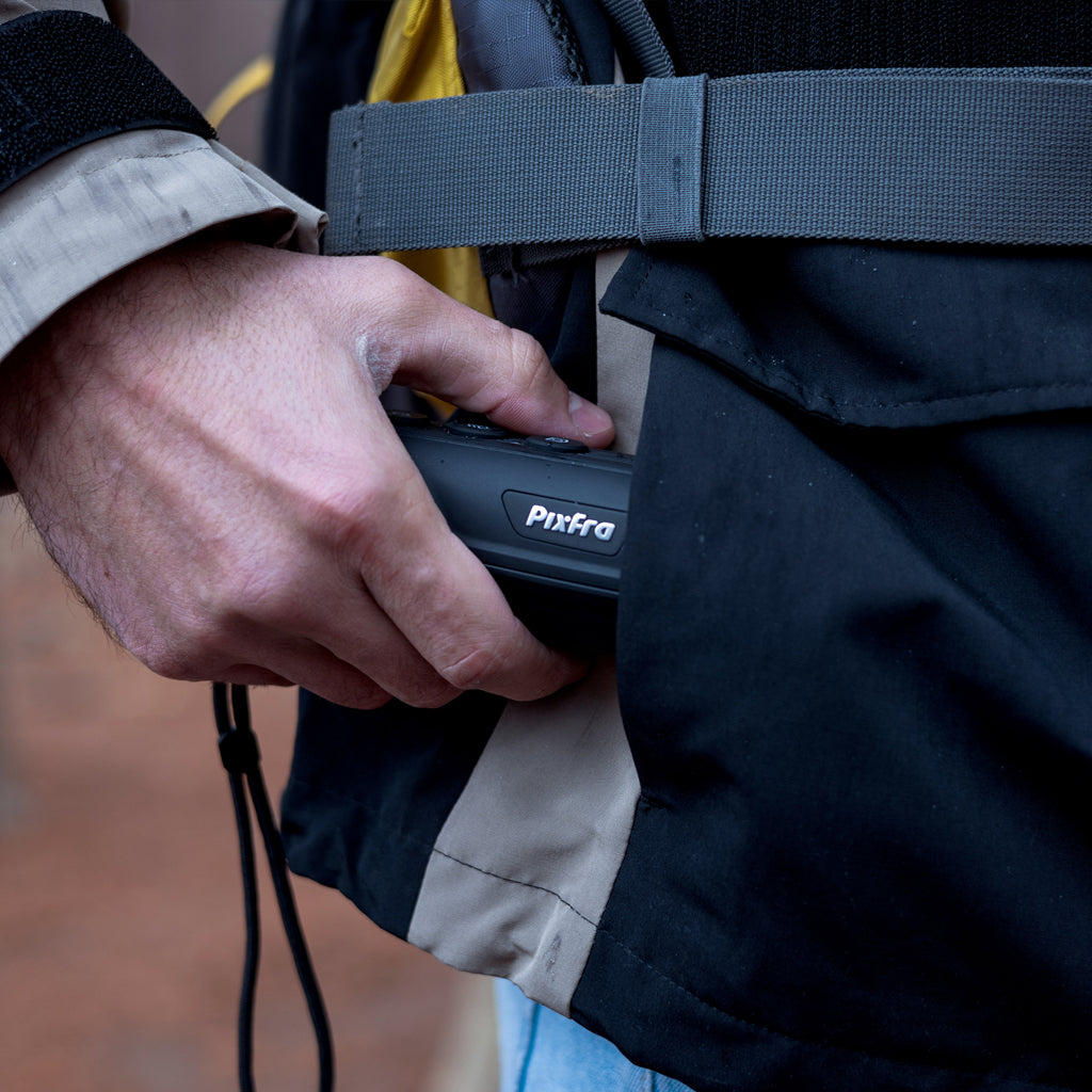 Lifestyle image of Pixfra Mile 2 M215 35mK Thermal Imaging Monocular