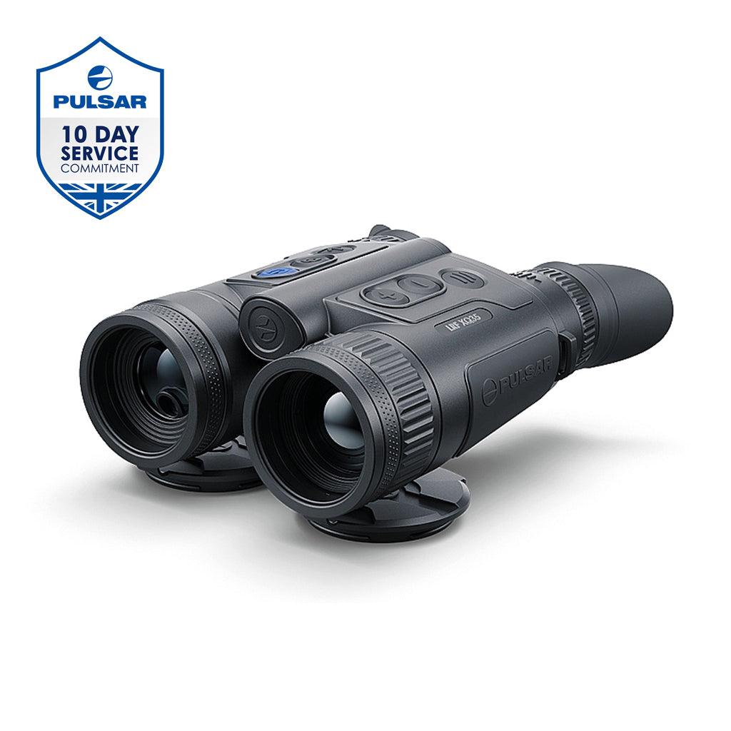 Pulsar Merger LRF XQ35 <25 mK Thermal Imaging Binoculars 10 Day Service Commitment - Night Master