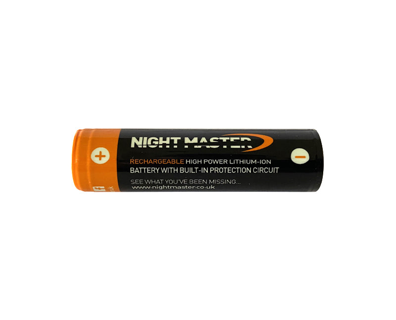 Night Master 18650 Rechargeable Li-ion Battery - 2900 mAh - Night Master