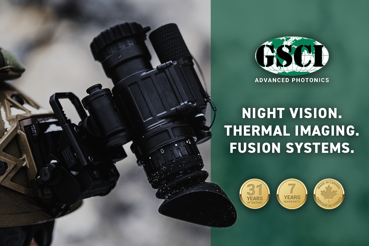 GSCI Advanced Photonics - Night Vision. Thermal Imaging. Fusion. Image of PVS-14C.