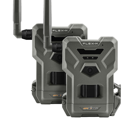Spypoint FLEX-M HD Dual-Sim LTE Trail Camera Twin Pack