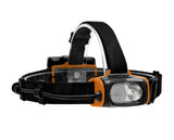 Night Master H1 Dual Colour Rechargeable Head Torch Orange - Night Master