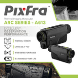 Pixfra Arc A613 <30 mK Thermal Imaging Monocular for Bat Surveying - Night Master