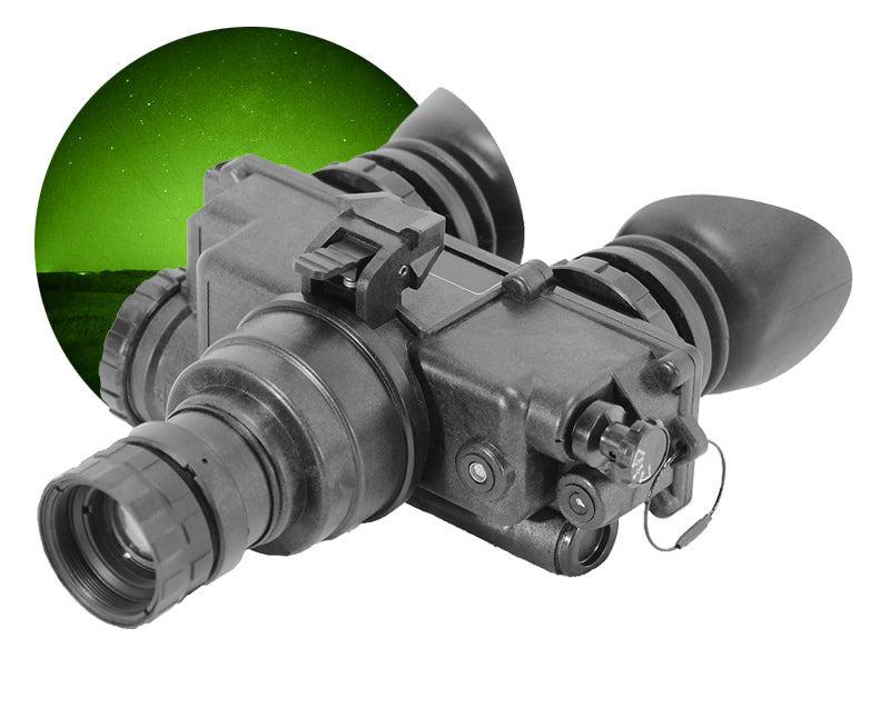 GSCI PVS-7 Single-Tube Night Vision Goggles Green Phosphor - Night Master