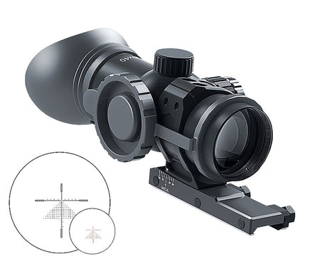 Immersive Optics 10x40 Prismatic Compact Riflescope - Night Master