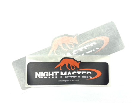 Night Master Fox Logo Stickers (Pair) - Night Master