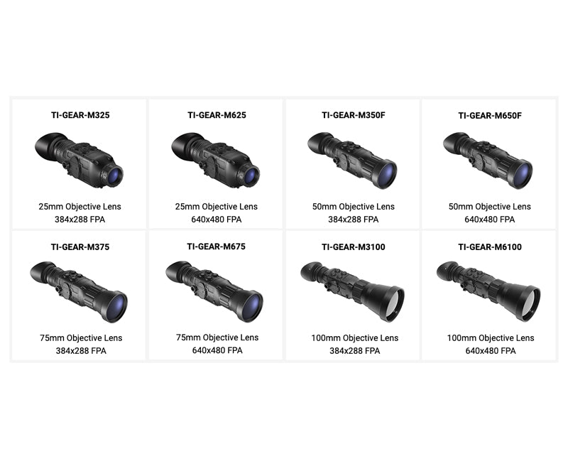 GSCI TI-GEAR-M Multi-Purpose Thermal Imaging Monocular - Night Master